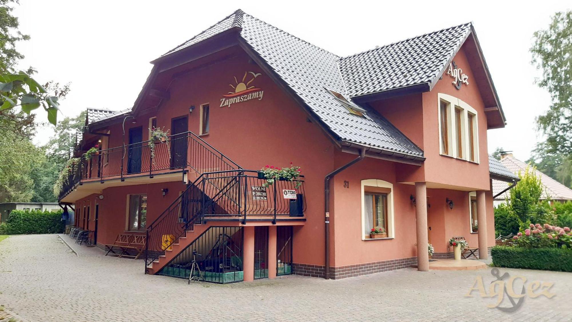Dom Goscinny Agcez Międzywodzie Exterior foto